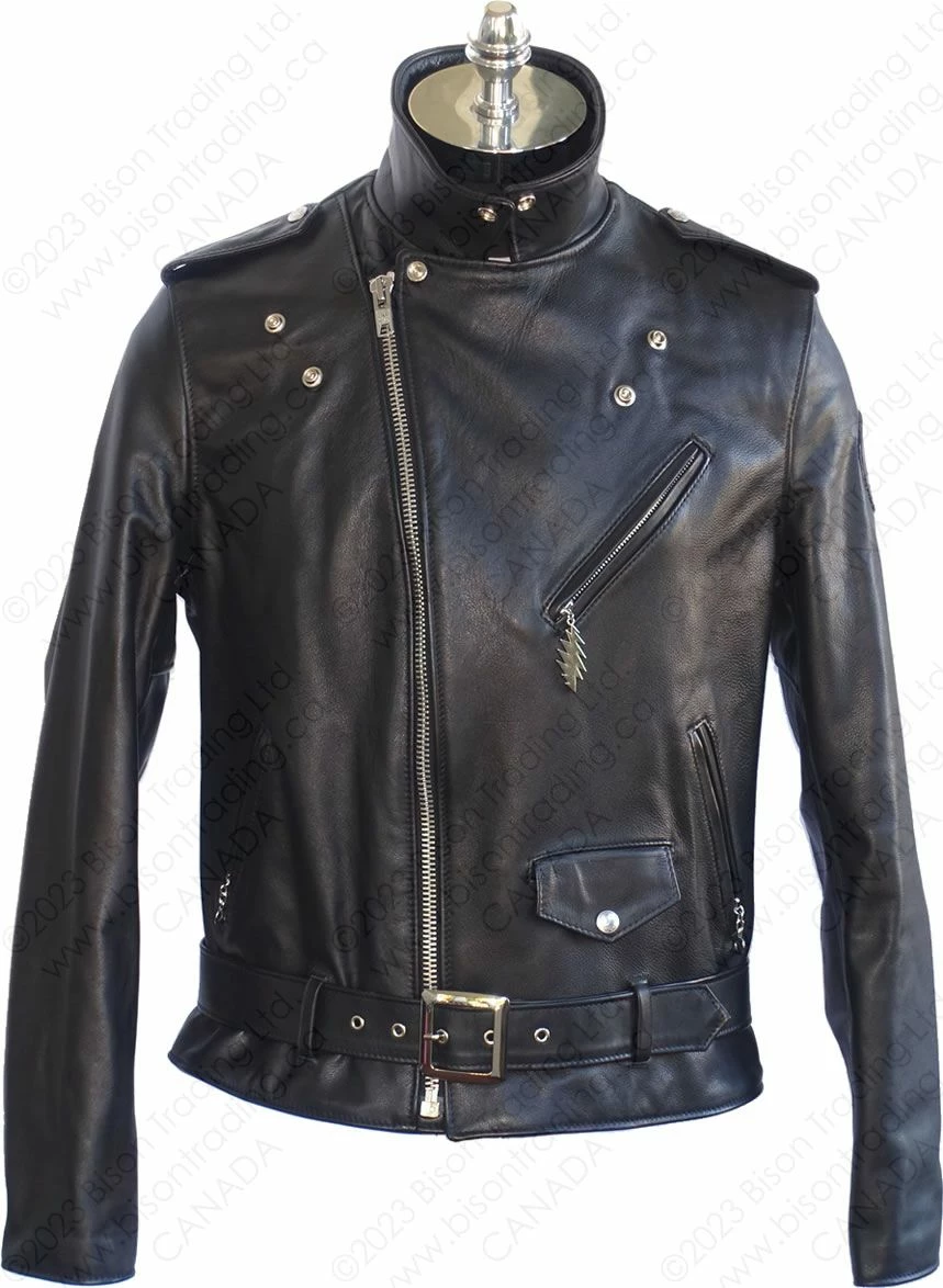 Schott NYC X Grateful Dead Cowhide Fitted Motorcycle Jacket STYLE: GD51 8 Schott NYC X Grateful Dead Cowhide Fitted Motorcycle Jacket STYLE: GD51 - Image 6