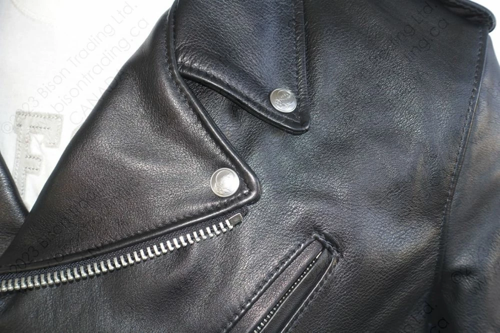 Schott NYC X Grateful Dead Cowhide Fitted Motorcycle Jacket STYLE: GD51 11 Schott NYC X Grateful Dead Cowhide Fitted Motorcycle Jacket STYLE: GD51 - Image 9