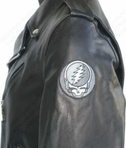 Schott NYC X Grateful Dead Cowhide Fitted Motorcycle Jacket STYLE: GD51 31 Schott NYC X Grateful Dead Cowhide Fitted Motorcycle Jacket STYLE: GD51 -Bison Trading Shop schott gd51 l 20