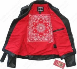 Schott NYC X Grateful Dead Cowhide Fitted Motorcycle Jacket STYLE: GD51 34 Schott NYC X Grateful Dead Cowhide Fitted Motorcycle Jacket STYLE: GD51 -Bison Trading Shop schott gd51 l 23