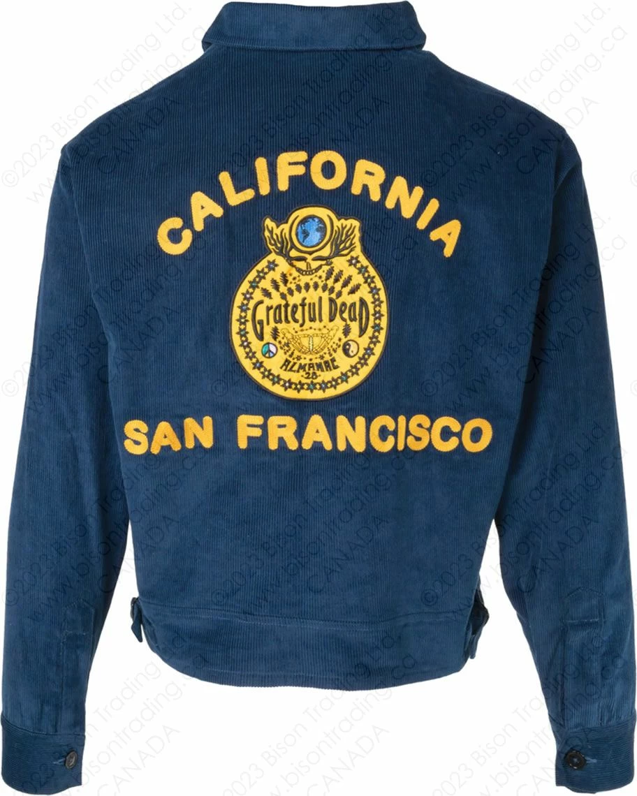 Schott NYC X Grateful Dead Corduroy Tour Jacket STYLE: GD825 4 Schott NYC X Grateful Dead Corduroy Tour Jacket STYLE: GD825 - Image 2