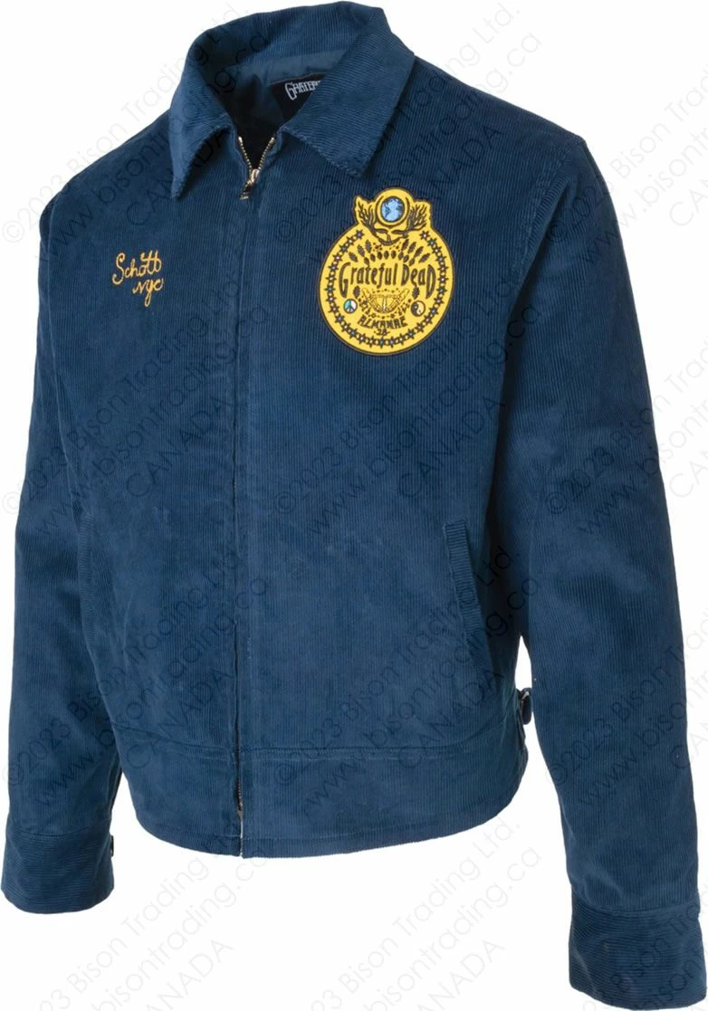 Schott NYC X Grateful Dead Corduroy Tour Jacket STYLE: GD825 5 Schott NYC X Grateful Dead Corduroy Tour Jacket STYLE: GD825 - Image 3