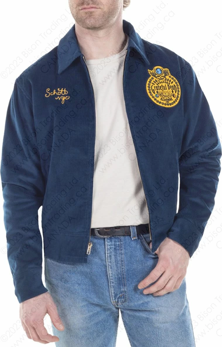 Schott NYC X Grateful Dead Corduroy Tour Jacket STYLE: GD825 6 Schott NYC X Grateful Dead Corduroy Tour Jacket STYLE: GD825 - Image 4