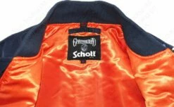 Schott NYC X Grateful Dead MA-1 Nylon Flight Jacket STYLE: GD92 Navy 37 Schott NYC X Grateful Dead MA-1 Nylon Flight Jacket STYLE: GD92 Navy -Bison Trading Shop schott gd92 navy m 29