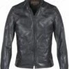 Schott NYC Mission - Men's Leather Jacket STYLE: P571 1 Schott NYC Mission - Men's Leather Jacket STYLE: P571 -Bison Trading Shop schott p571 05