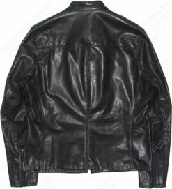 Schott NYC Mission - Men's Leather Jacket STYLE: P571 -Bison Trading Shop schott p571 blk l 16
