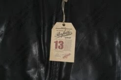 Schott NYC Mission - Men's Leather Jacket STYLE: P571 -Bison Trading Shop schott p571 blk l 18