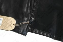 Schott NYC Mission - Men's Leather Jacket STYLE: P571 -Bison Trading Shop schott p571 blk l 20