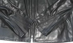 Schott NYC Mission - Men's Leather Jacket STYLE: P571 -Bison Trading Shop schott p571 blk l 22