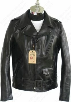 Schott NYC Perfecto® Steerhide Motorcycle Jacket - Horween Chrome Excel Steerhide STYLE: P613S