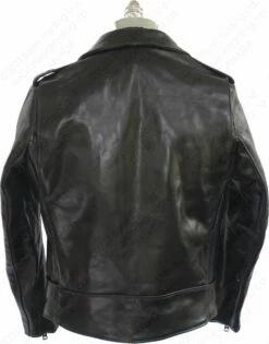 Schott NYC Perfecto® Steerhide Motorcycle Jacket - Horween Chrome Excel Steerhide STYLE: P613S -Bison Trading Shop schott p613s blk l 13