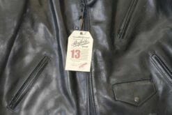 Schott NYC Perfecto® Steerhide Motorcycle Jacket - Horween Chrome Excel Steerhide STYLE: P613S -Bison Trading Shop schott p613s blk l 26