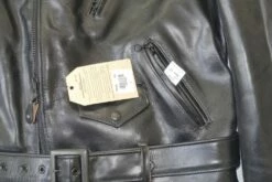 Schott NYC Perfecto® Steerhide Motorcycle Jacket - Horween Chrome Excel Steerhide STYLE: P613S -Bison Trading Shop schott p613s blk l 28