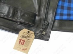 Schott NYC Perfecto® Steerhide Motorcycle Jacket - Horween Chrome Excel Steerhide STYLE: P613S -Bison Trading Shop schott p613s blk l 29
