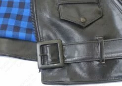 Schott NYC Perfecto® Steerhide Motorcycle Jacket - Horween Chrome Excel Steerhide STYLE: P613S -Bison Trading Shop schott p613s blk l 30