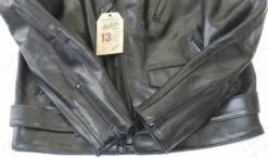 Schott NYC Perfecto® Steerhide Motorcycle Jacket - Horween Chrome Excel Steerhide STYLE: P613S -Bison Trading Shop schott p613s blk l 32