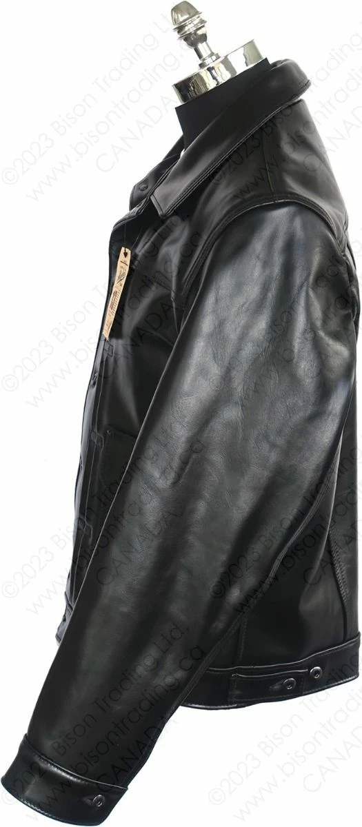 Schott NYC Horsehide Mechanic's Jacket STYLE: P620H 4 Schott NYC Horsehide Mechanic's Jacket STYLE: P620H - Image 2