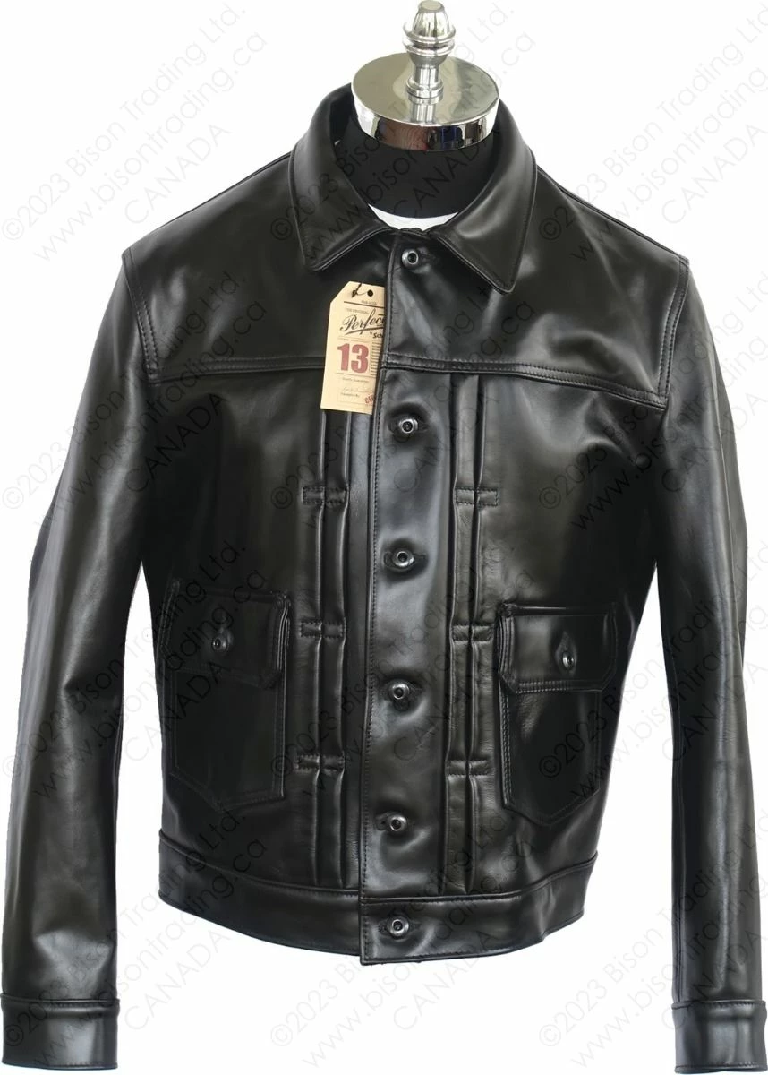 Schott NYC Horsehide Mechanic's Jacket STYLE: P620H 9 Schott NYC Horsehide Mechanic's Jacket STYLE: P620H - Image 7