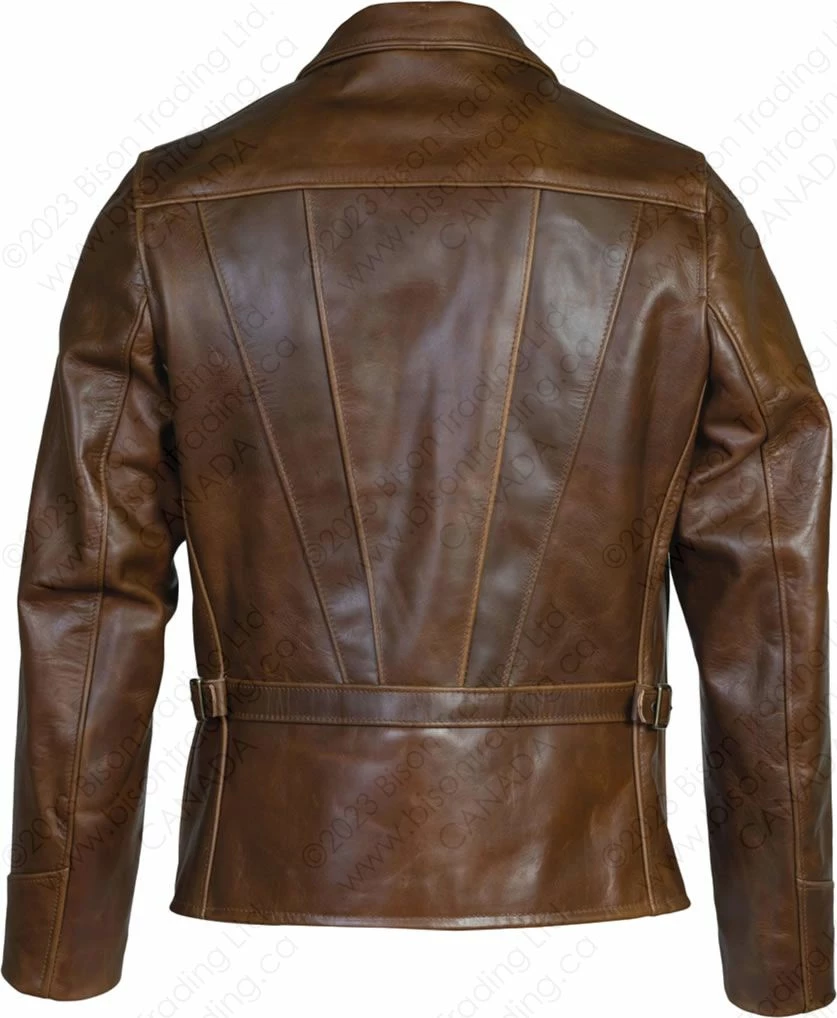 Schott NYC Horween Steerhide Sunset Back Delivery Jacket STYLE: P663 22 Schott NYC Horween Steerhide Sunset Back Delivery Jacket STYLE: P663 - Image 20