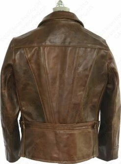 Schott NYC Horween Steerhide Sunset Back Delivery Jacket STYLE: P663 24 Schott NYC Horween Steerhide Sunset Back Delivery Jacket STYLE: P663 -Bison Trading Shop schott p663 xl 12