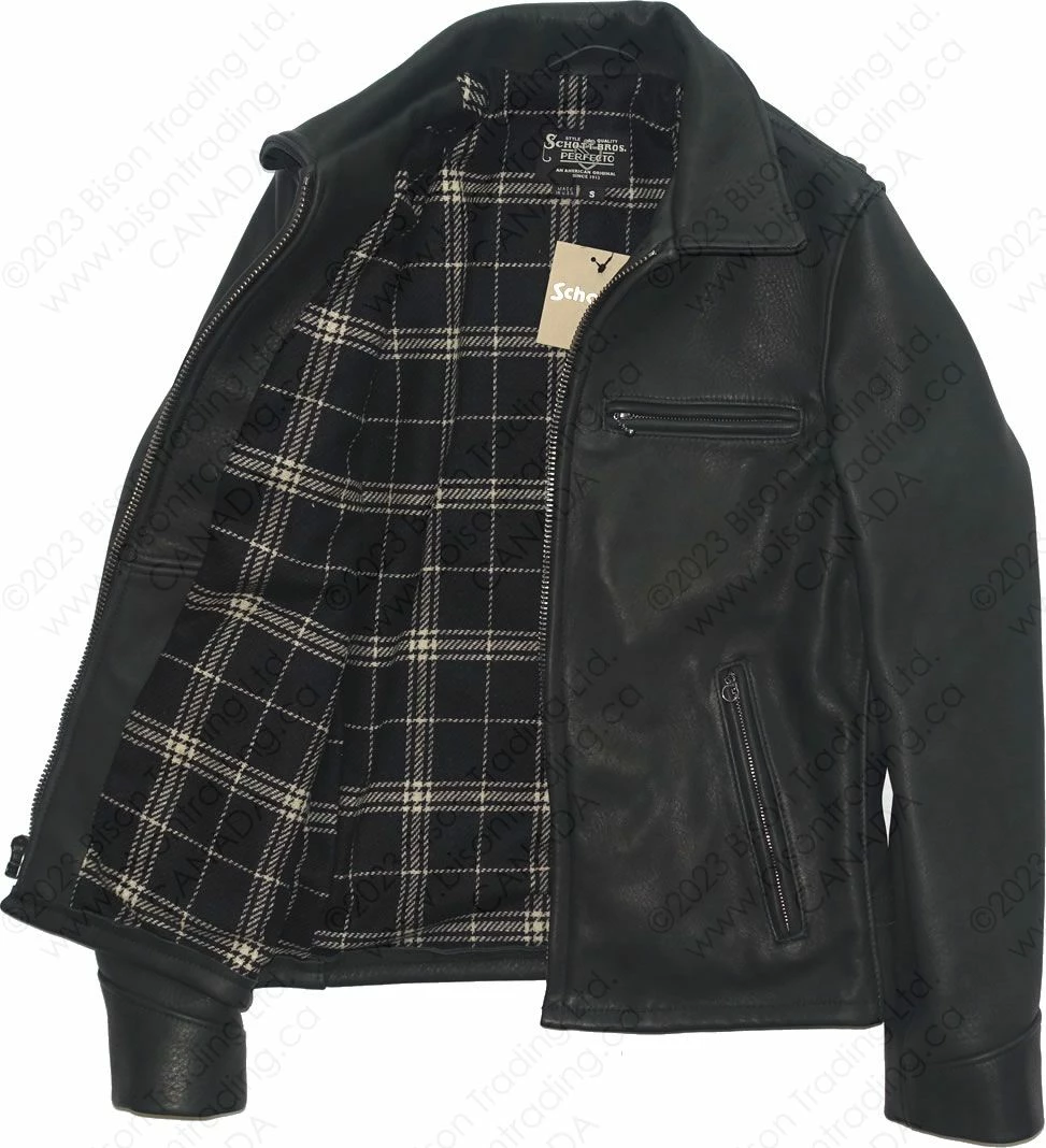 Schott NYC Horween Deer-Touch Cowhide Rider Jacket STYLE: P693 13 Schott NYC Horween Deer-Touch Cowhide Rider Jacket STYLE: P693 - Image 11
