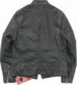 Schott NYC Hand Vintaged Cowhide Café Racer Jacket STYLE: PER41 -Bison Trading Shop schott per41 m 25