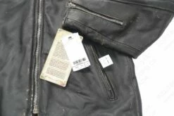 Schott NYC Hand Vintaged Cowhide Café Racer Jacket STYLE: PER41 -Bison Trading Shop schott per41 m 26