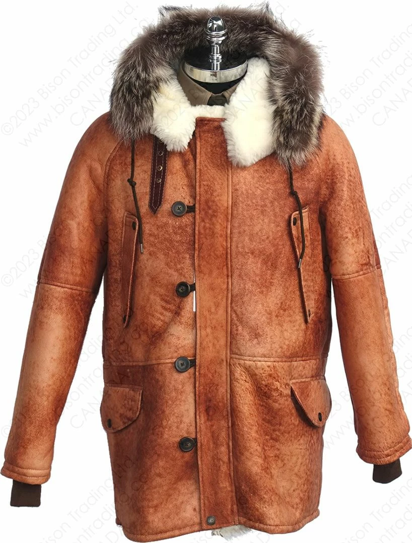 Cockpit USA N3B Sheepskin Parka Z21C015 4 Cockpit USA N3B Sheepskin Parka Z21C015 - Image 2
