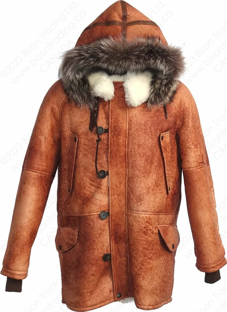 Cockpit USA N3B Sheepskin Parka Z21C015 5 Cockpit USA N3B Sheepskin Parka Z21C015 - Image 3