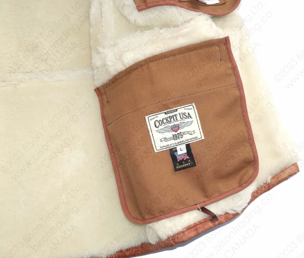 Cockpit USA N3B Sheepskin Parka Z21C015 18 Cockpit USA N3B Sheepskin Parka Z21C015 - Image 16