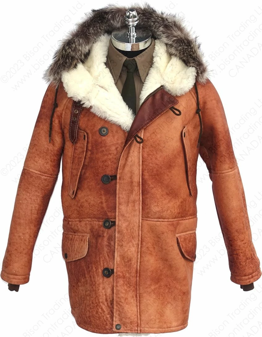 Cockpit USA N3B Sheepskin Parka Z21C015 3 Cockpit USA N3B Sheepskin Parka Z21C015