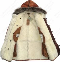 Cockpit USA N3B Sheepskin Parka Z21C015 41 Cockpit USA N3B Sheepskin Parka Z21C015 -Bison Trading Shop schott z21c015 m 23