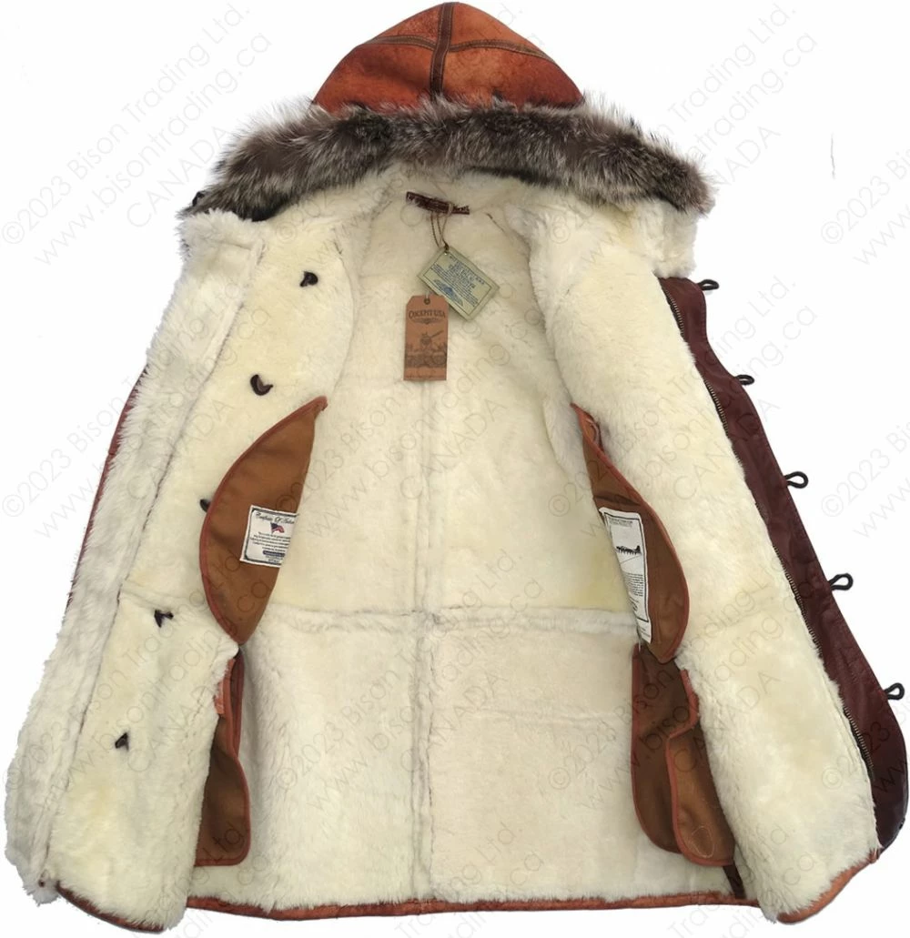 Cockpit USA N3B Sheepskin Parka Z21C015 22 Cockpit USA N3B Sheepskin Parka Z21C015 - Image 20