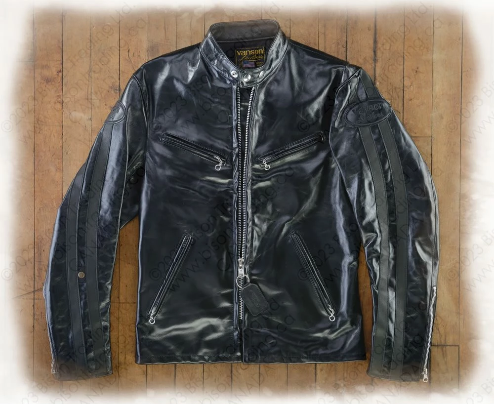 VANSON LEATHERS CONTINENTAL DAYTONA JACKET Model 4007 X150 12 VANSON LEATHERS CONTINENTAL DAYTONA JACKET Model 4007 X150 - Image 10