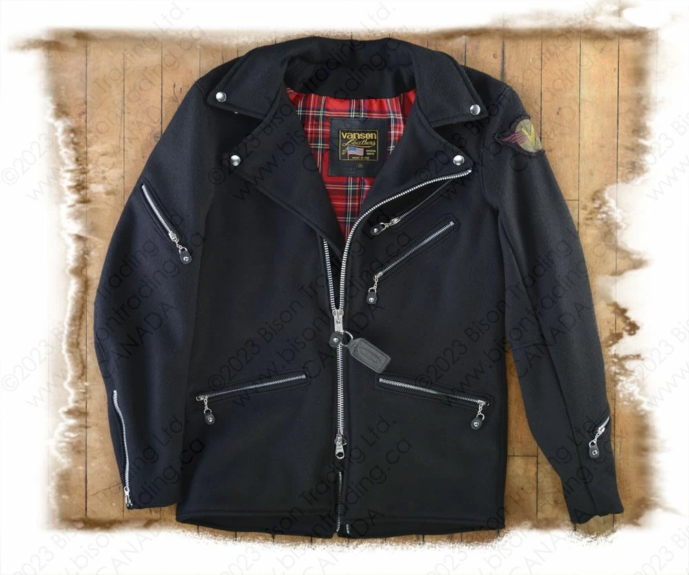 VANSON LEATHERS MANCHESTER JACKET Model 4016 WL10 11 VANSON LEATHERS MANCHESTER JACKET Model 4016 WL10 - Image 9