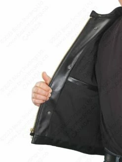 VANSON LEATHERS AMERICA JACKET (no Flag) Model AMRD BLK 17 VANSON LEATHERS AMERICA JACKET (no Flag) Model AMRD BLK -Bison Trading Shop vanson amer 8 1