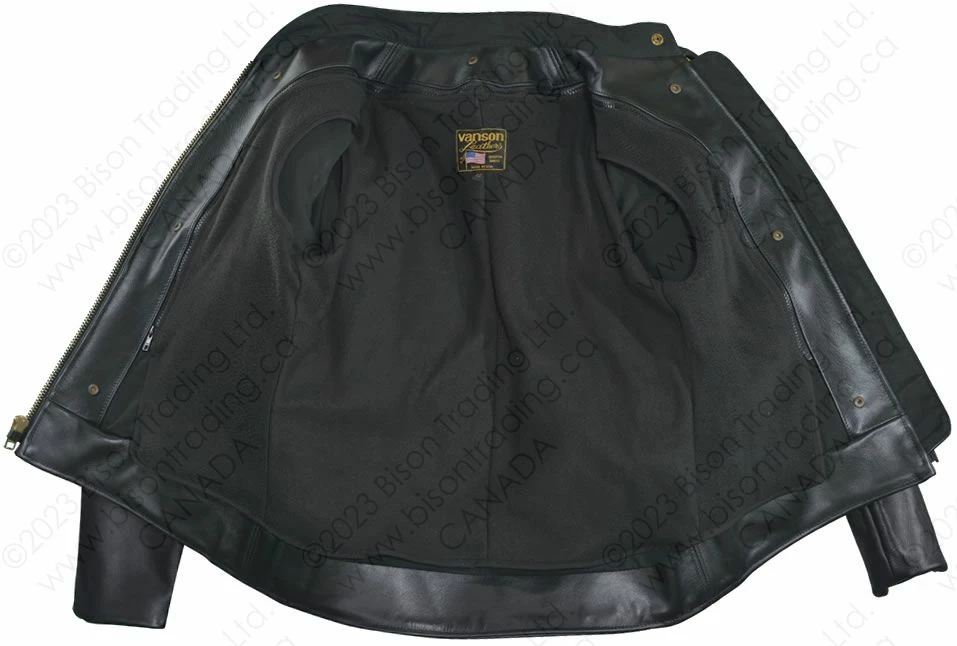 VANSON LEATHERS MODEL AR - ORIGINAL VANSON Model AR2/AZ2 BLK 14 VANSON LEATHERS MODEL AR - ORIGINAL VANSON Model AR2/AZ2 BLK - Image 12