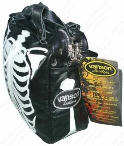 Vanson Leathers Bones Bag 11 Vanson Leathers Bones Bag -Bison Trading Shop vanson bonebag 4