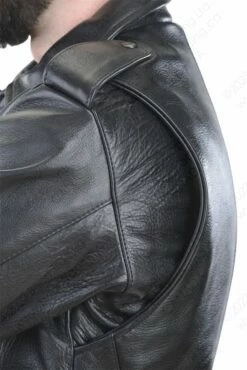 VANSON LEATHERS BOSTON POLICE JACKET - MK2 - Model PJ2 FIRE -Bison Trading Shop vanson boston police mk2 5