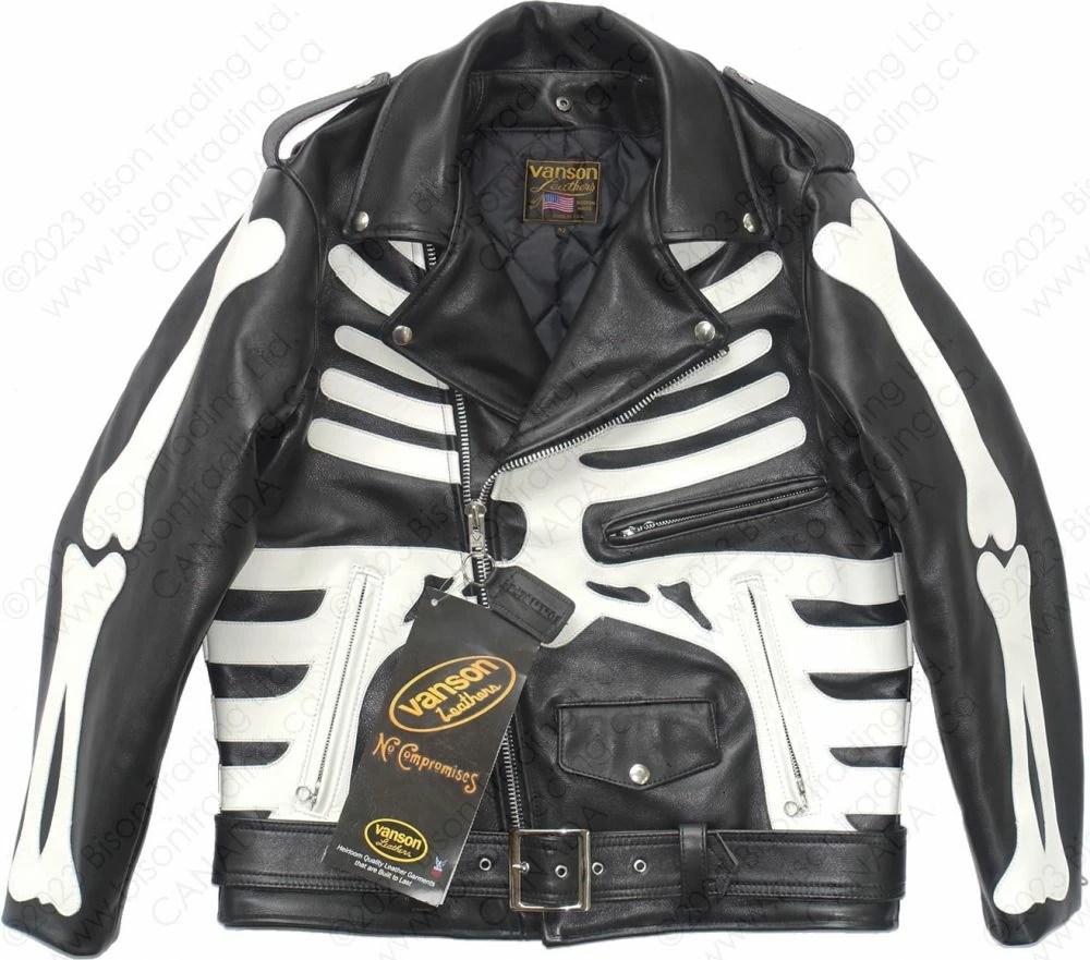 Vanson Leathers Model C With BONE Limited Edition CBONE 17 Vanson Leathers Model C With BONE Limited Edition CBONE - Image 15