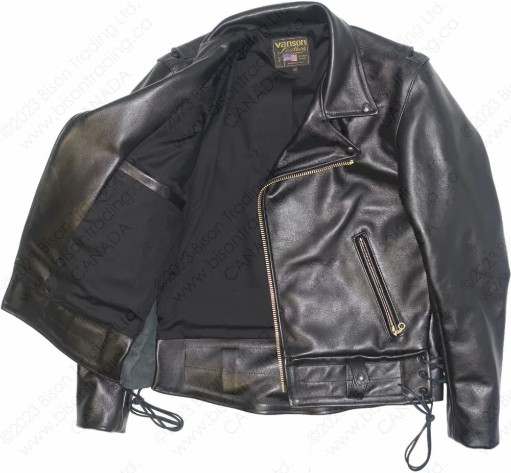 VANSON LEATHERS MK2 CALIFORNIA HIGHWAY PATROL Model CHP2 BLK 10 VANSON LEATHERS MK2 CALIFORNIA HIGHWAY PATROL Model CHP2 BLK - Image 8