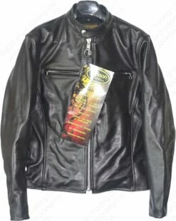 VANSON LEATHERS COMET Model COMT BLK 33 VANSON LEATHERS COMET Model COMT BLK -Bison Trading Shop vanson comet blk 38 11