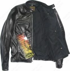 VANSON LEATHERS COMET Model COMT BLK 35 VANSON LEATHERS COMET Model COMT BLK -Bison Trading Shop vanson comet blk 38 14