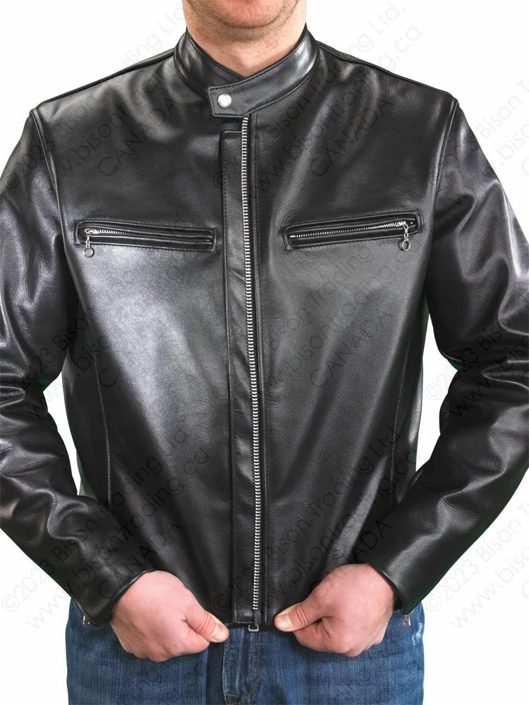 VANSON LEATHERS ARMORED COMET JACKET Model M201 BLK 6 VANSON LEATHERS ARMORED COMET JACKET Model M201 BLK - Image 4