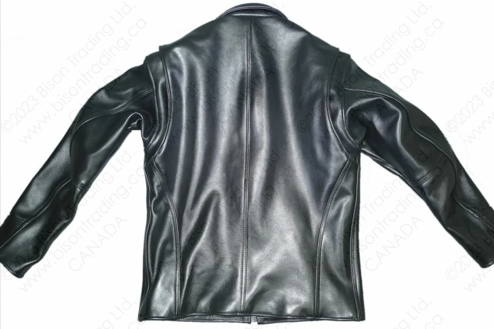 VANSON LEATHERS DAKOTA BARN COAT Model DAK BLK 9 VANSON LEATHERS DAKOTA BARN COAT Model DAK BLK - Image 7
