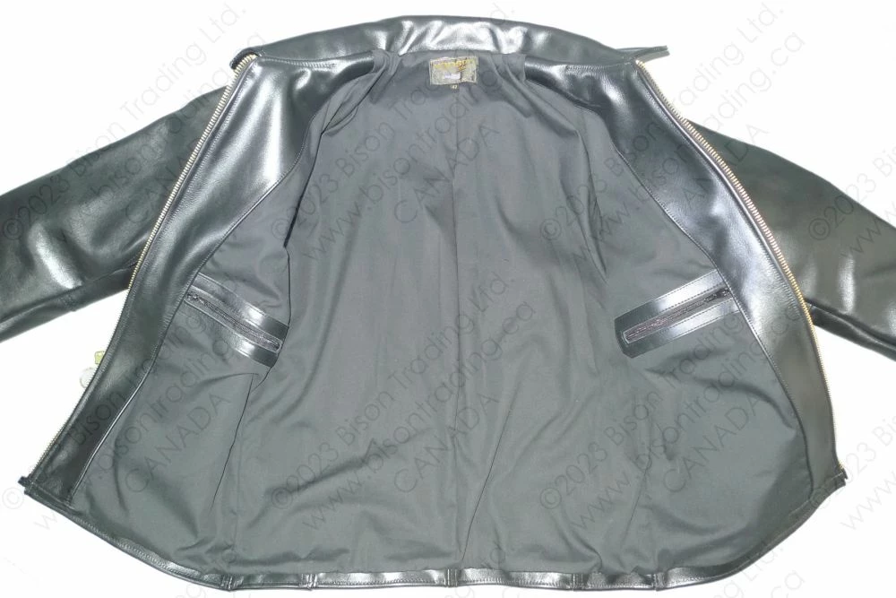 VANSON LEATHERS DAKOTA BARN COAT Model DAK BLK 10 VANSON LEATHERS DAKOTA BARN COAT Model DAK BLK - Image 8