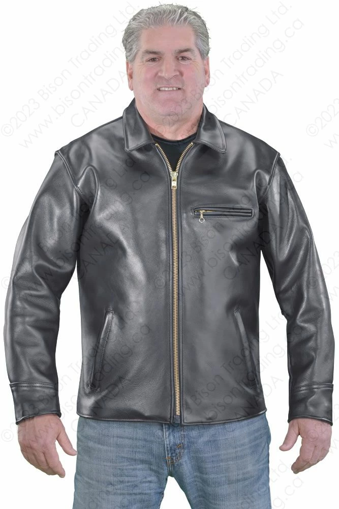 VANSON LEATHERS DAKOTA BARN COAT Model DAK BLK 11 VANSON LEATHERS DAKOTA BARN COAT Model DAK BLK - Image 9