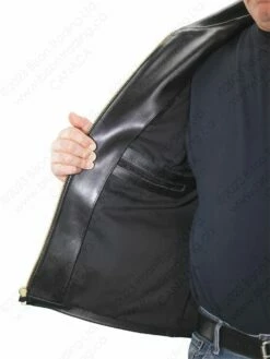 VANSON LEATHERS DAKOTA BARN COAT Model DAK BLK 30 VANSON LEATHERS DAKOTA BARN COAT Model DAK BLK -Bison Trading Shop vanson dakota 6