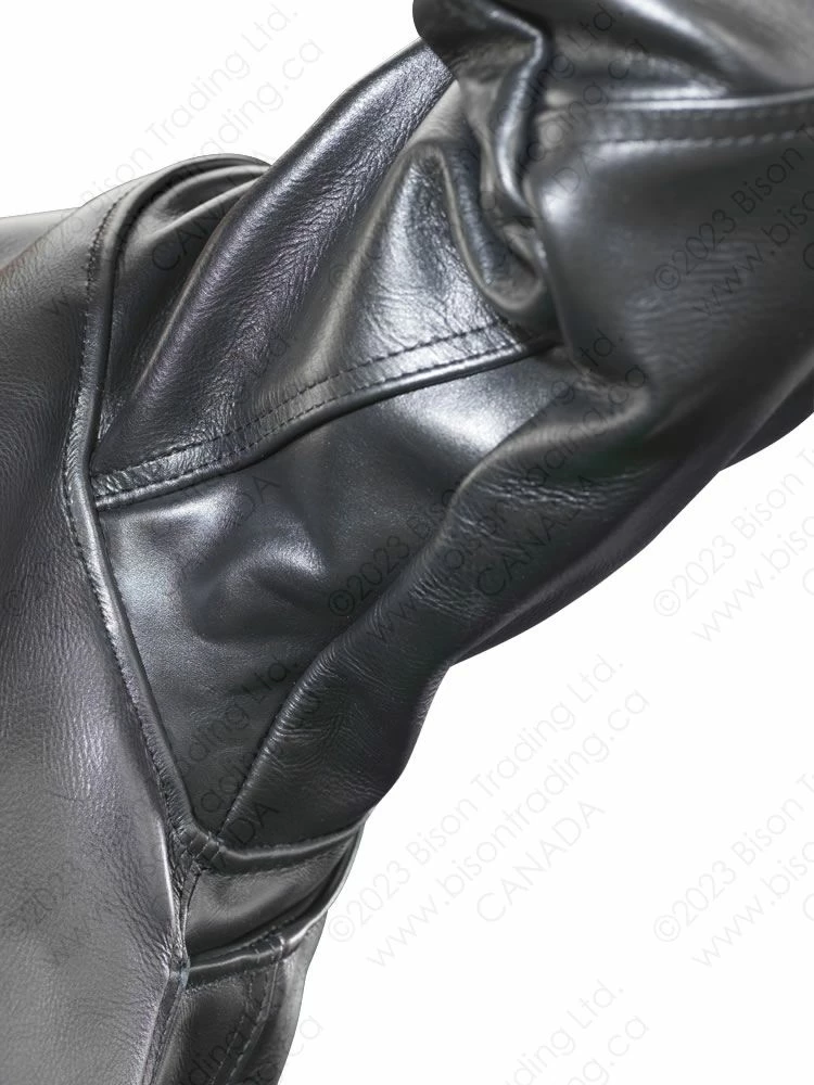 VANSON LEATHERS DAKOTA BARN COAT Model DAK BLK 17 VANSON LEATHERS DAKOTA BARN COAT Model DAK BLK - Image 15