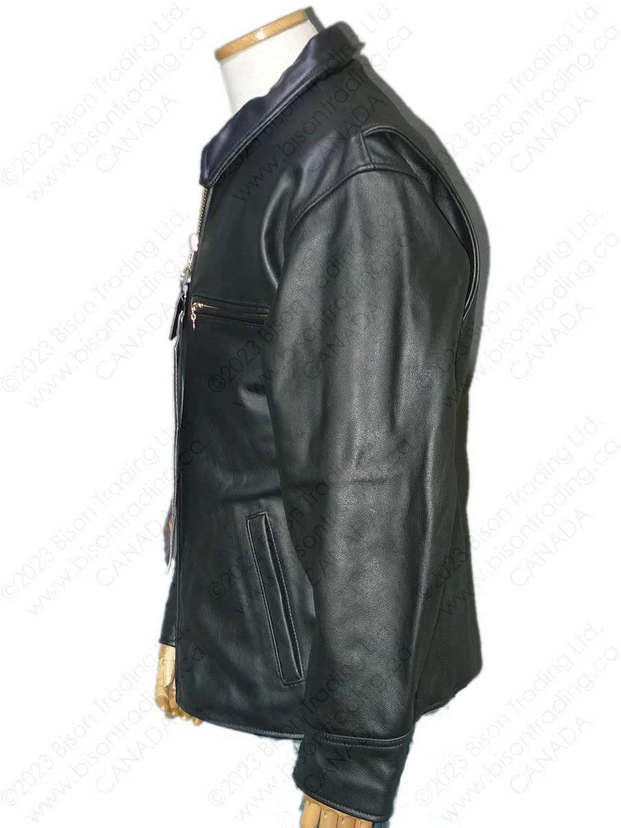 VANSON LEATHERS DAKOTA BARN COAT Model DAK FIRE 4 VANSON LEATHERS DAKOTA BARN COAT Model DAK FIRE - Image 2